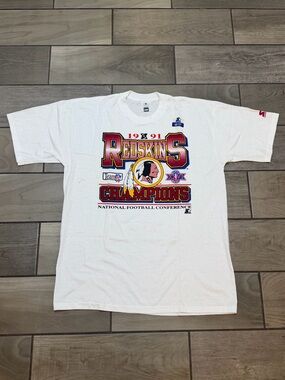 Vintage 1991 Washington Redskin NFC Champions Super Bowl XXVI Deadstock Starter